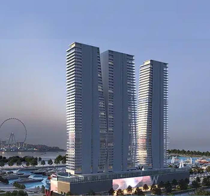 W residence at dubai harbour by arada