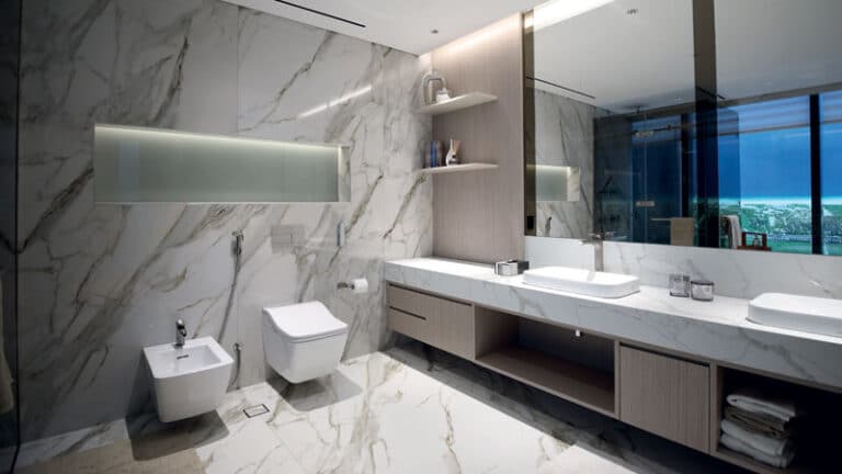 bathroom interiors of sobha seahaven
